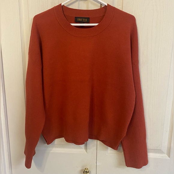 Truth by republic crew-neck straight-fit sweater - Picture 3 of 12